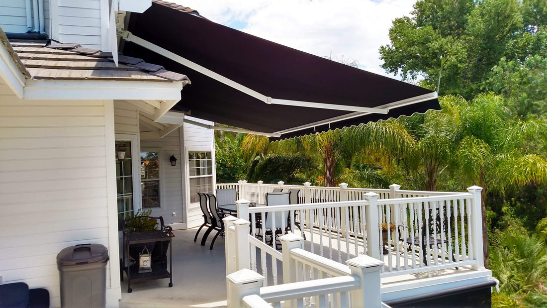 Retractable awning - Wind Protection