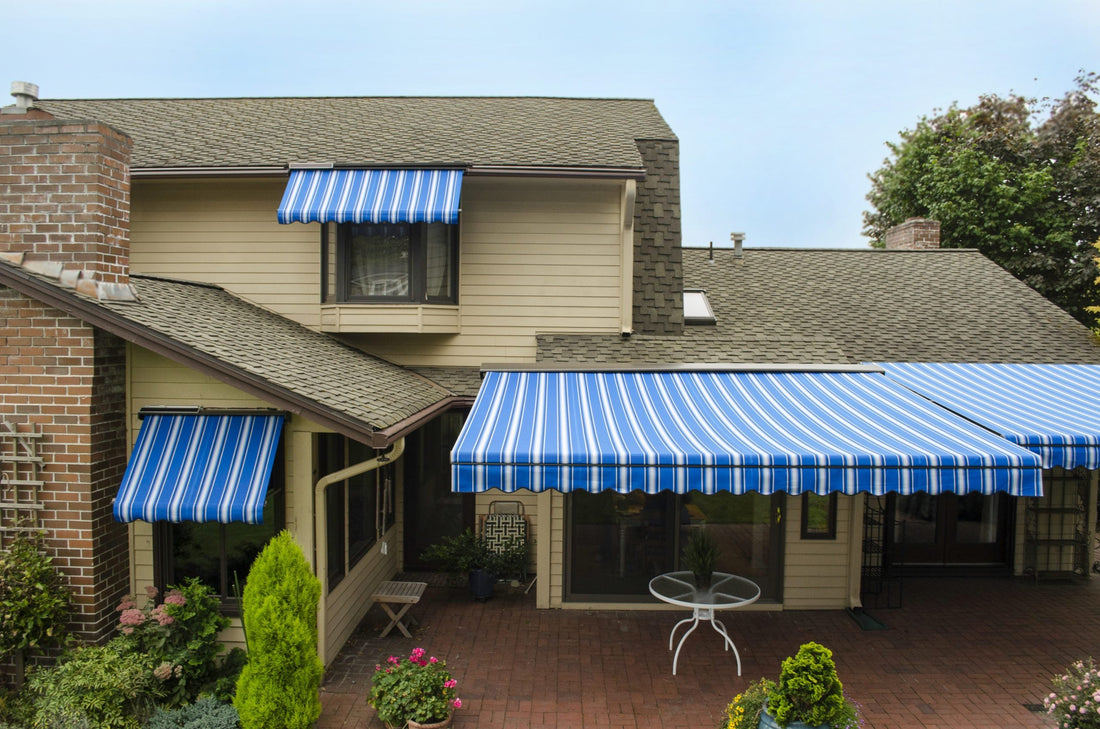Retractable awning maintenance and cleaning