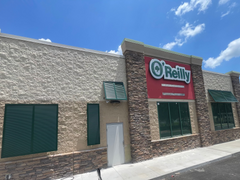 O'Reilly Auto Parts Faux Window Shutters