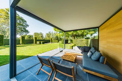 Renson Algarve pergola poolside