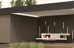Renson Aero Canvas integrated pergola