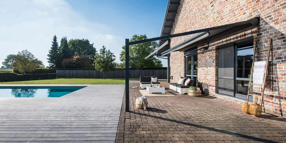 Renson Lapure waterproof fabric roof extended
