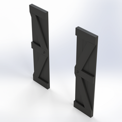 Arrow Board & Batten Shutters