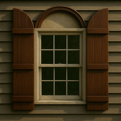 Arched Shutter