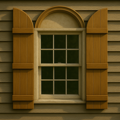 Arched Shutter