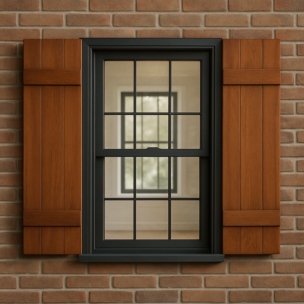 Double Slat Board & Batten Shutters